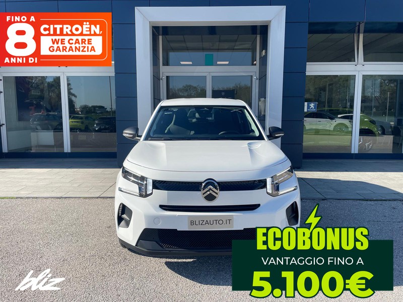 Citroen C3 elettrico you 113cv automatico