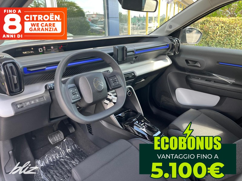 Citroen C3 elettrico you 113cv automatico