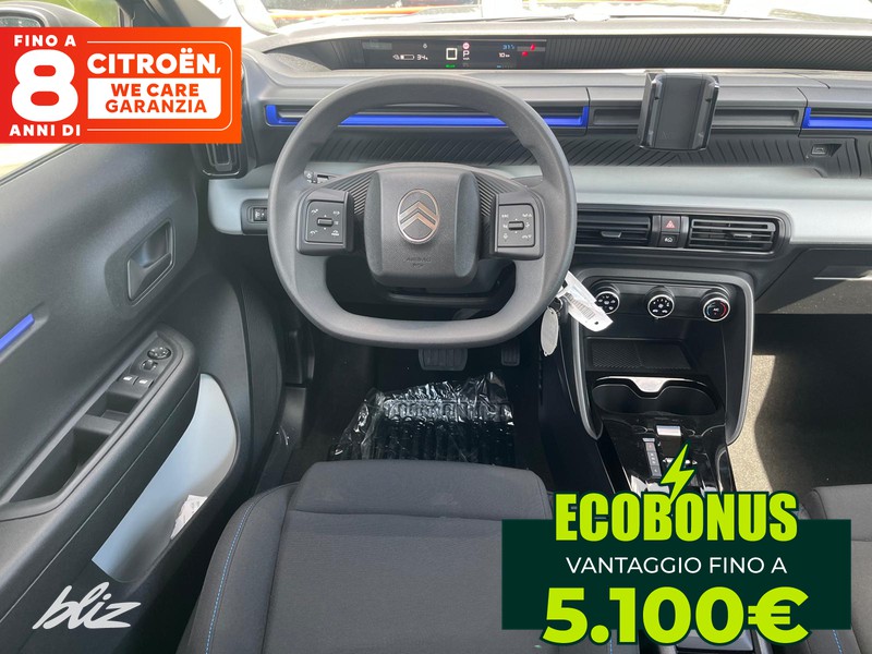 Citroen C3 elettrico you 113cv automatico