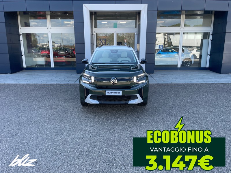 Citroen C3 Aircross elettrico max 113cv automatico