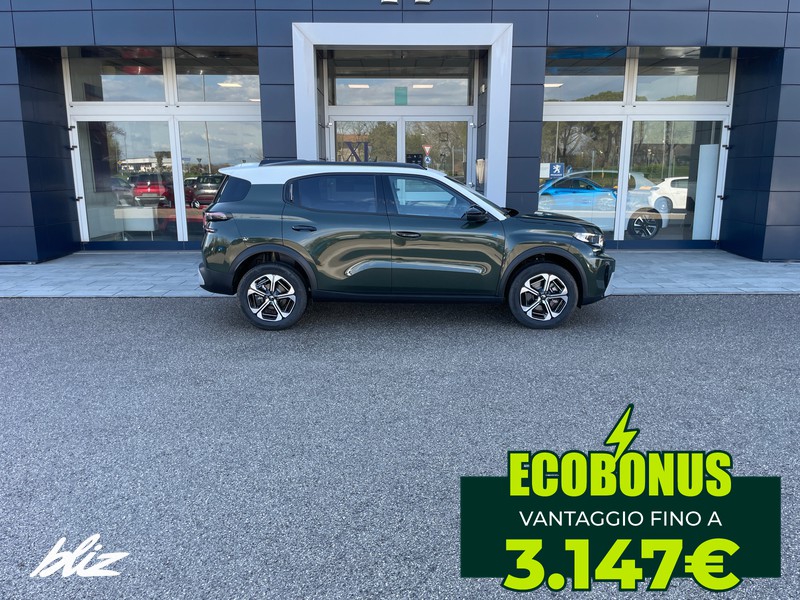 Citroen C3 Aircross elettrico max 113cv automatico