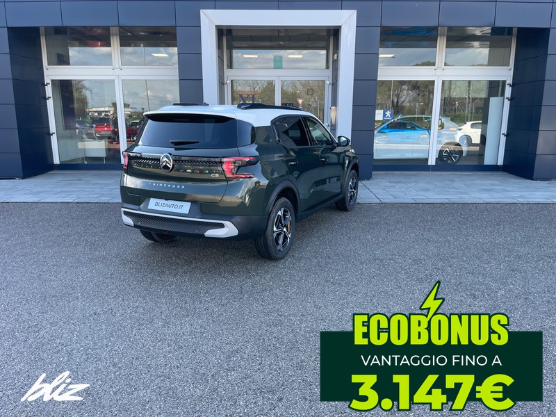 Citroen C3 Aircross elettrico max 113cv automatico