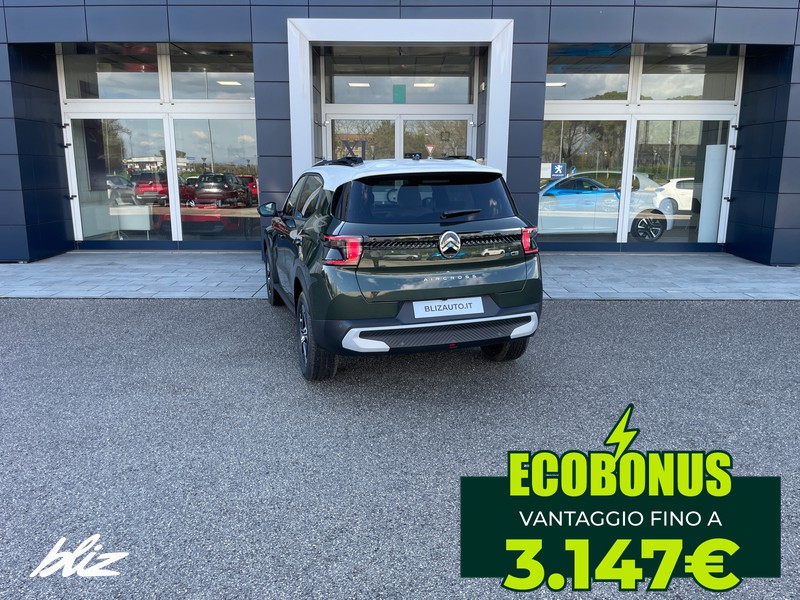 Citroen C3 Aircross elettrico max 113cv automatico
