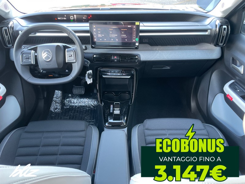 Citroen C3 Aircross elettrico max 113cv automatico