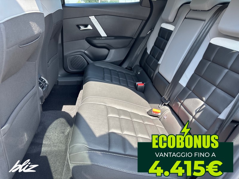 Citroen C4 elettrico extended range max 156cv automatico