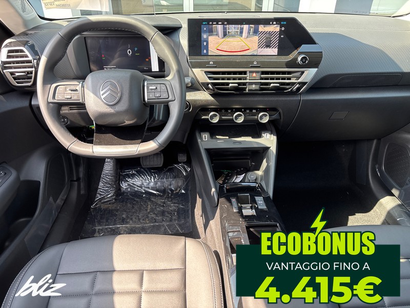 Citroen C4 elettrico extended range max 156cv automatico