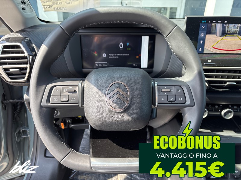 Citroen C4 elettrico extended range max 156cv automatico