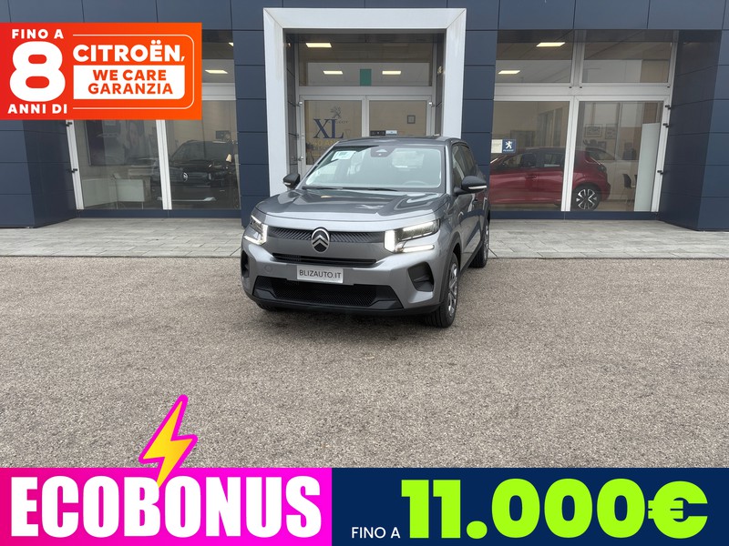 Citroen C3 elettrico you 113cv automatico