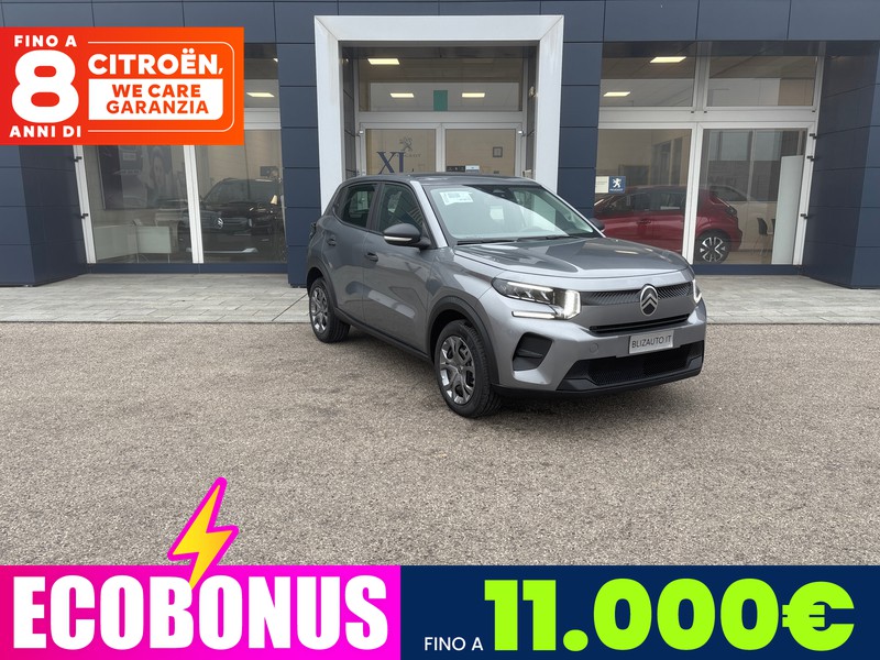 Citroen C3 elettrico you 113cv automatico