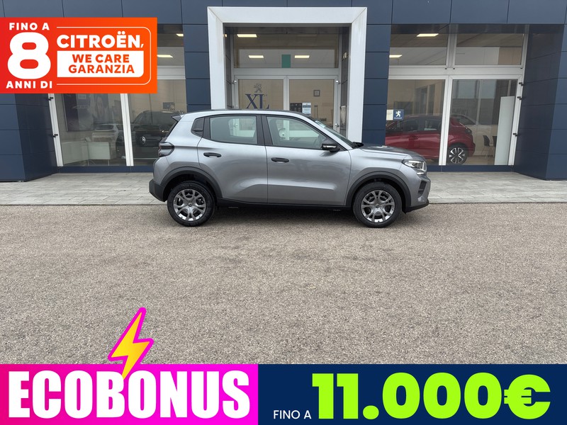 Citroen C3 elettrico you 113cv automatico