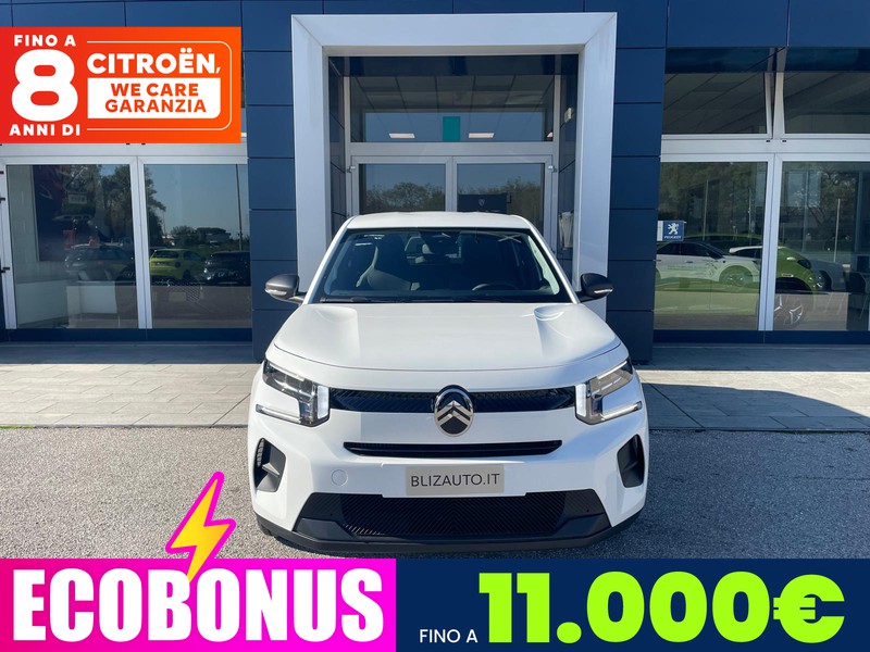 Citroen C3 elettrico you 113cv automatico