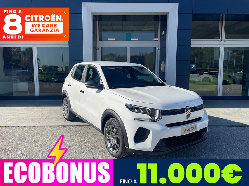 Citroen C3 elettrico you 113cv automatico