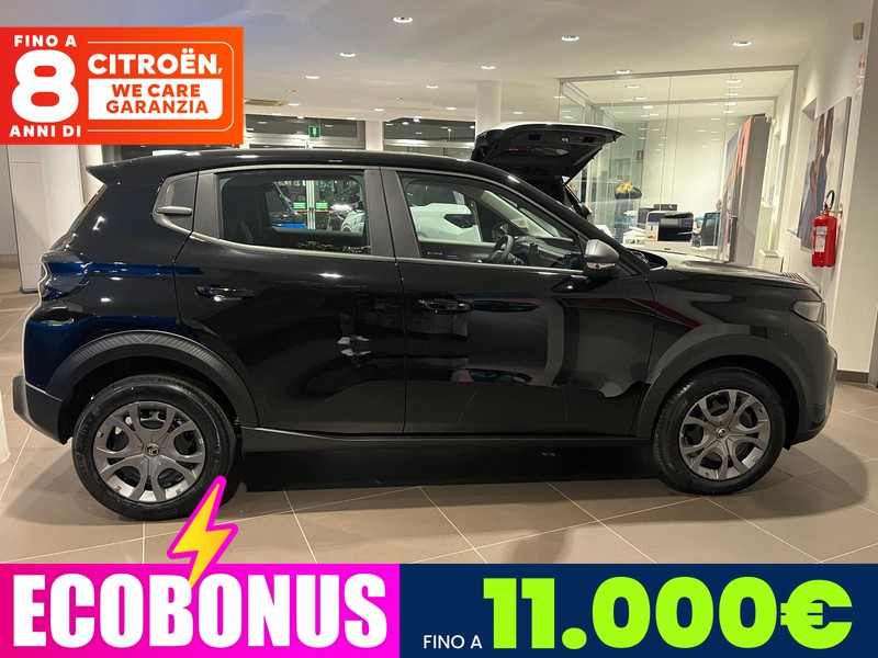 Citroen C3 elettrico you 113cv automatico