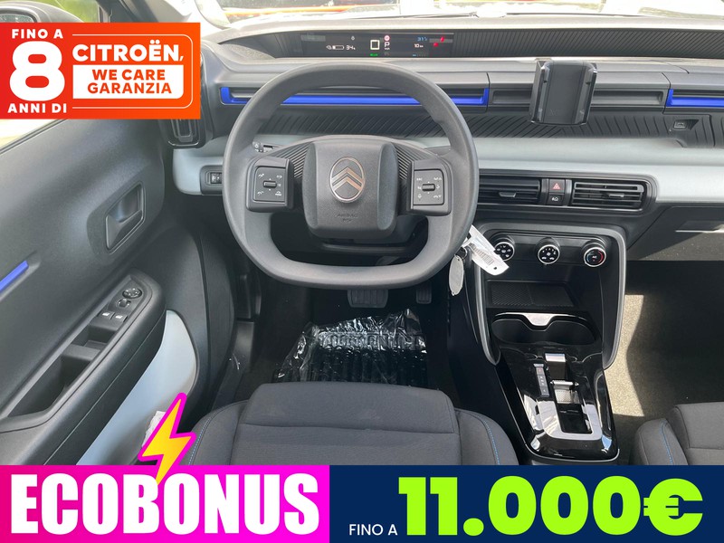 Citroen C3 elettrico you 113cv automatico