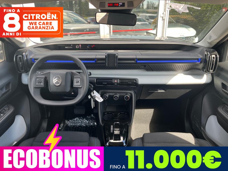 Citroen C3 elettrico you 113cv automatico