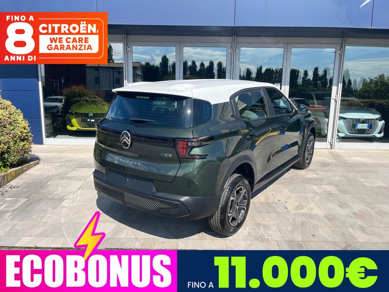 Citroen C3 Aircross elettrico you 113cv automatico