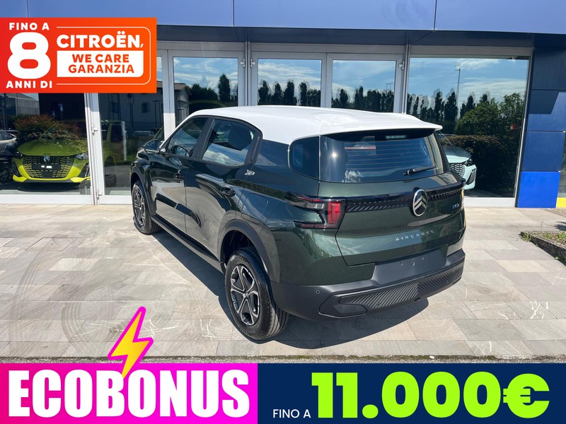 Citroen C3 Aircross elettrico you 113cv automatico