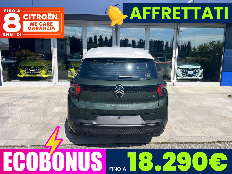 Citroen C3 Aircross elettrico you 113cv automatico