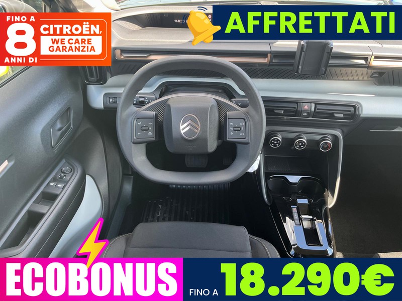 Citroen C3 Aircross elettrico you 113cv automatico