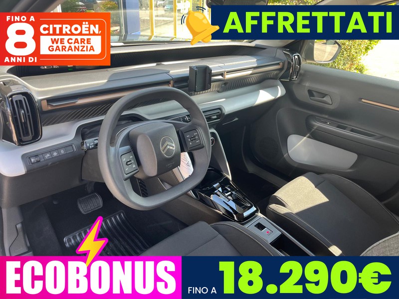 Citroen C3 Aircross elettrico you 113cv automatico