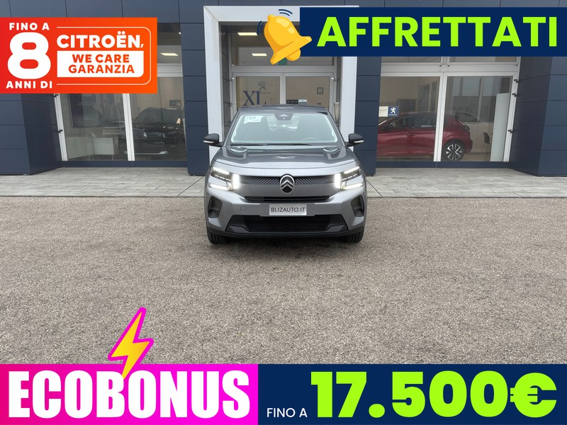 Citroen C3 elettrico you 113cv automatico