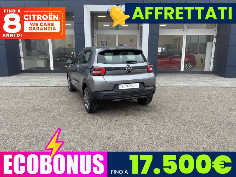 Citroen C3 elettrico you 113cv automatico