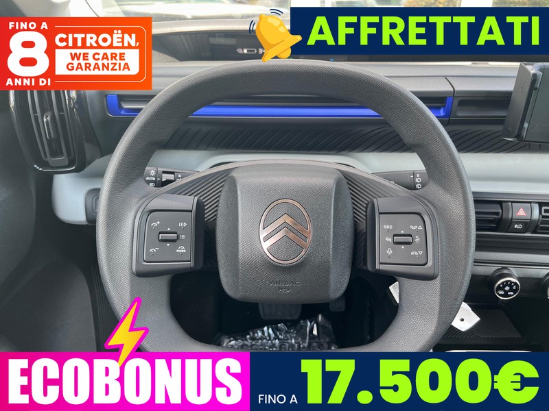 Citroen C3 elettrico you 113cv automatico