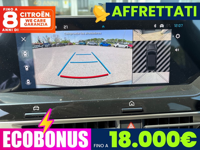 Citroen C4 elettrico extended range max 156cv automatico