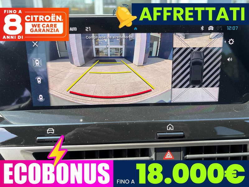Citroen C4 elettrico extended range max 156cv automatico