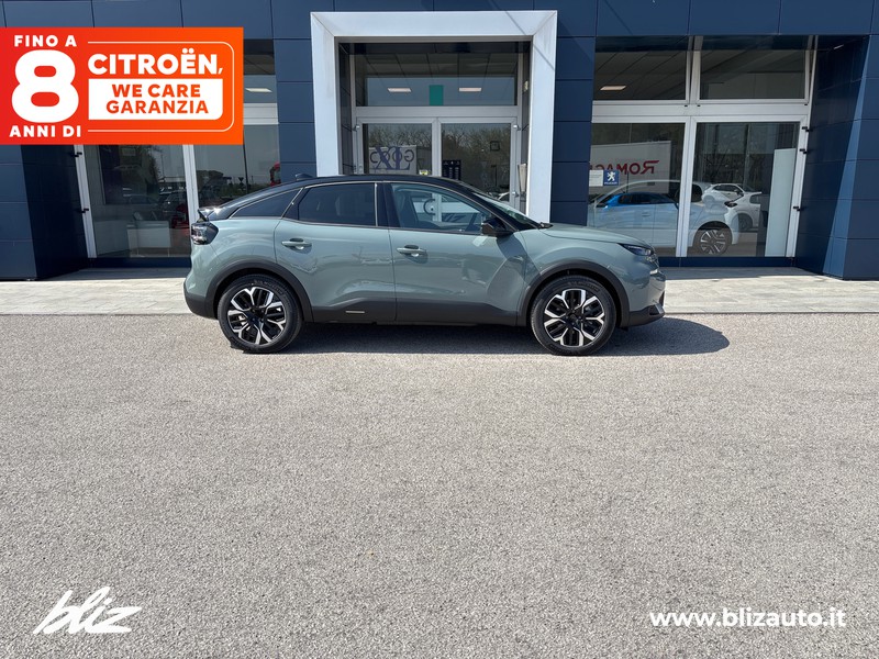 Citroen C4 elettrico extended range max 156cv automatico