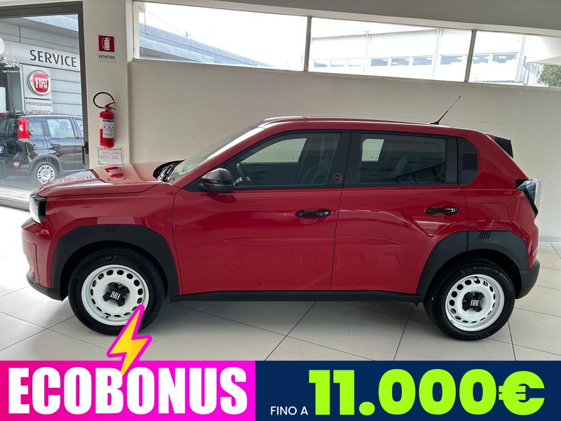 Fiat Grande Panda 44 kwh red