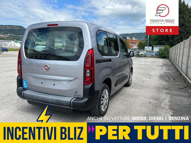 Fiat Doblò TRASPORTO DISABILI 4 + 1 CON RAMPA
