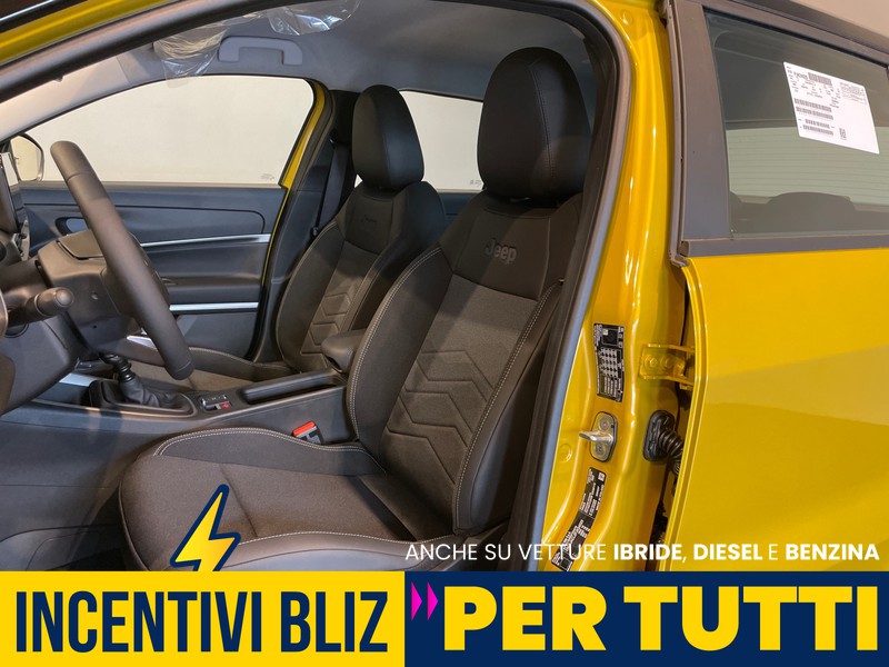 Jeep Avenger 1.2 turbo e-hybrid mhev altitude fwd 110cv edct6