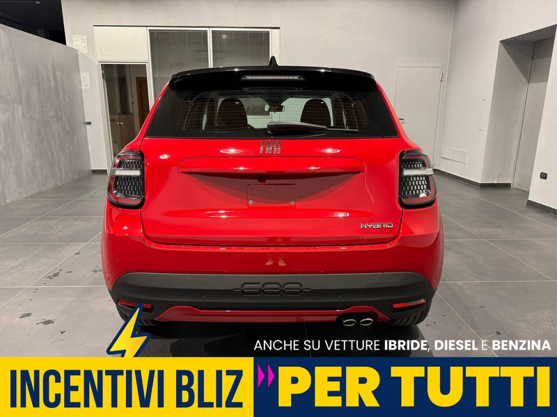 Fiat 600 1.2 hybrid 136cv auto