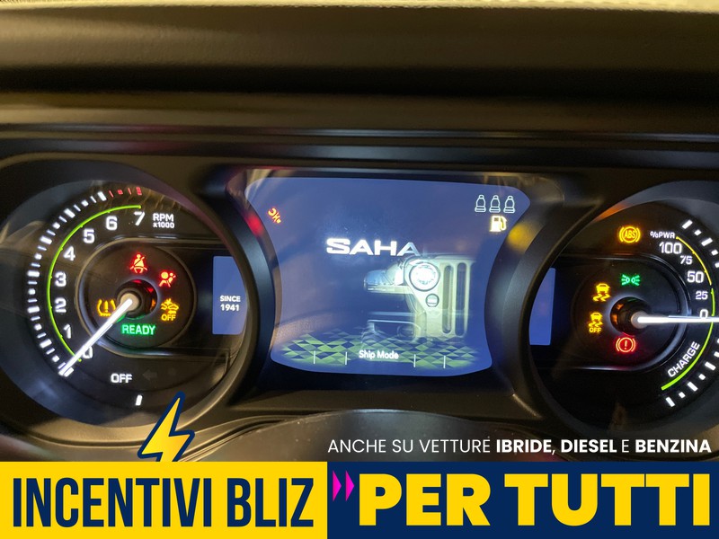 Jeep Wrangler unlimited 2.0 atx phev sahara 4xe auto