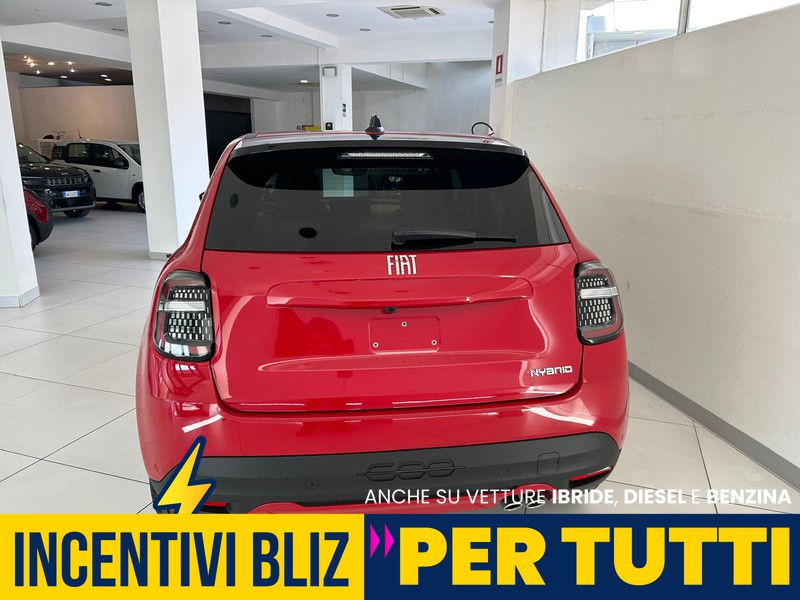 Fiat 600 1.2 hybrid la prima 136cv auto