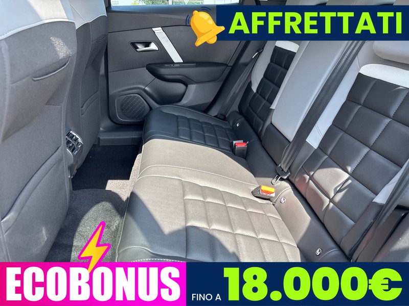 Citroen C4 elettrico extended range max 156cv automatico