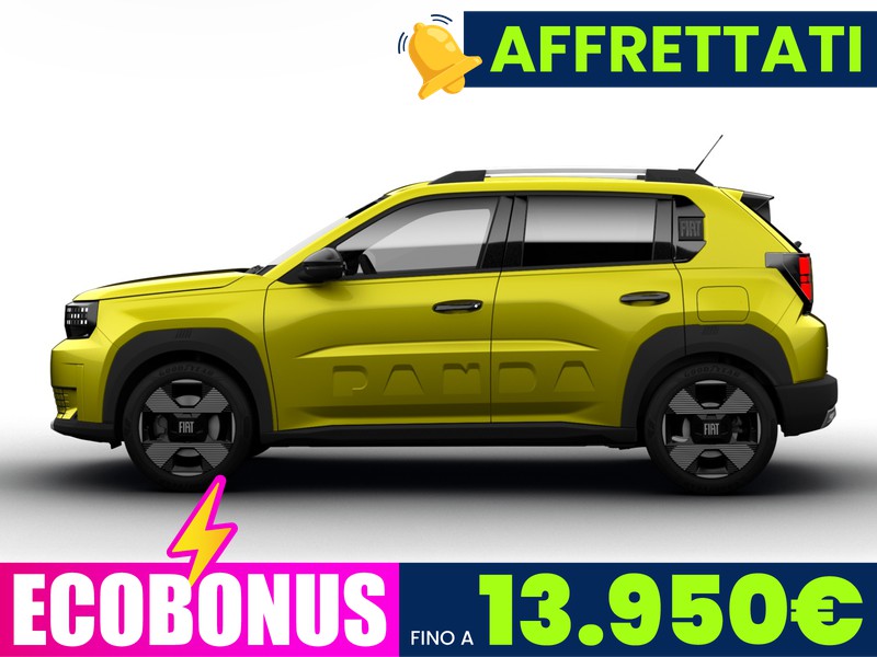 Fiat Grande Panda 44 kwh la prima