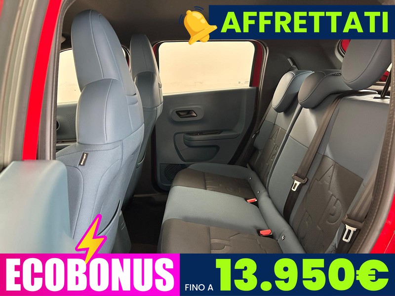 Fiat Grande Panda 44 kwh red