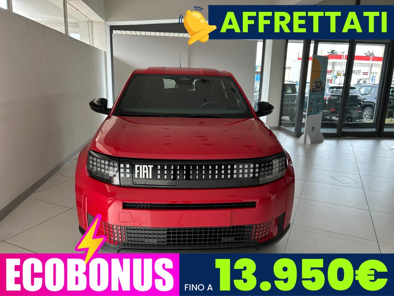 Fiat Grande Panda 44 kwh red