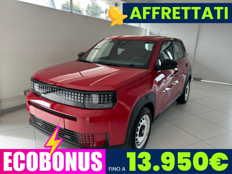 Fiat Grande Panda 44 kwh red