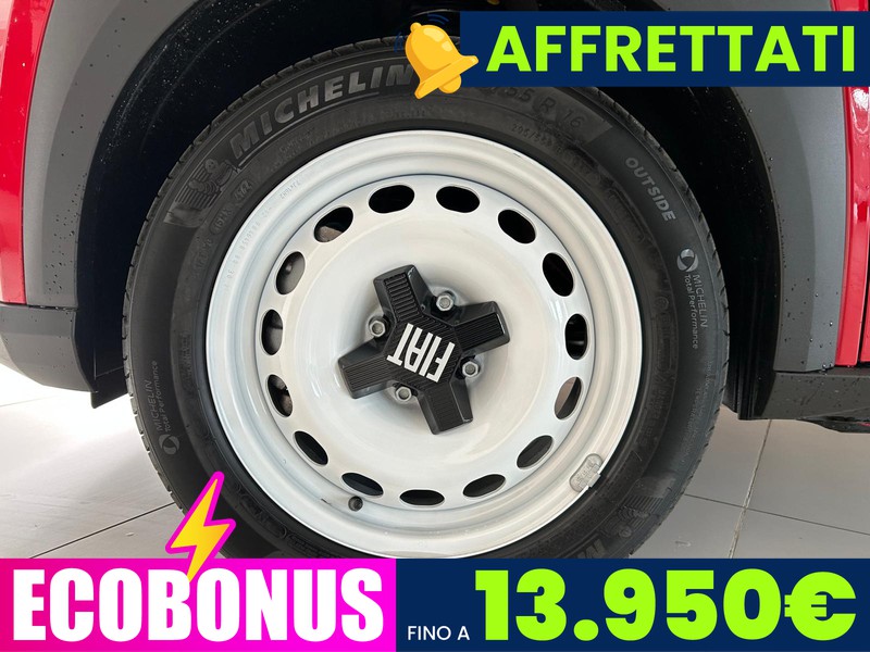 Fiat Grande Panda 44 kwh red