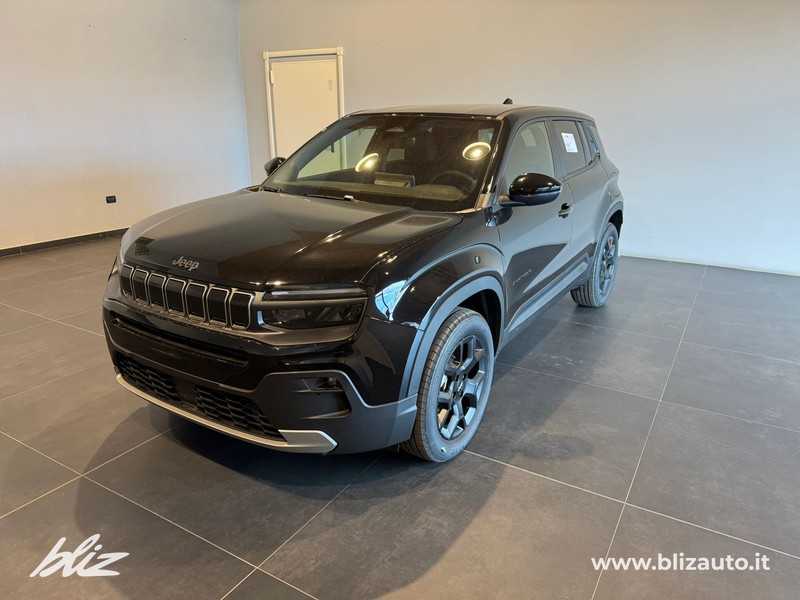 Jeep Avenger 1.2 turbo e-hybrid mhev black edition fwd 110cv edct6