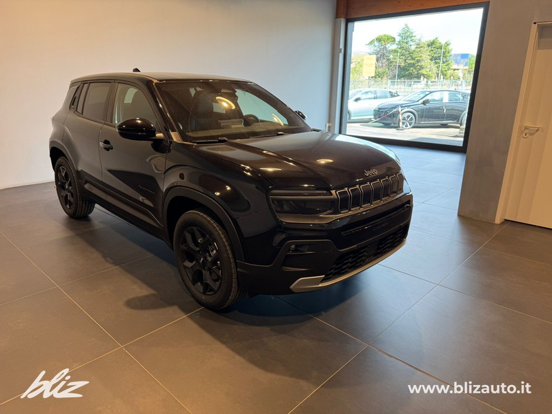 Jeep Avenger 1.2 turbo e-hybrid mhev black edition fwd 110cv edct6