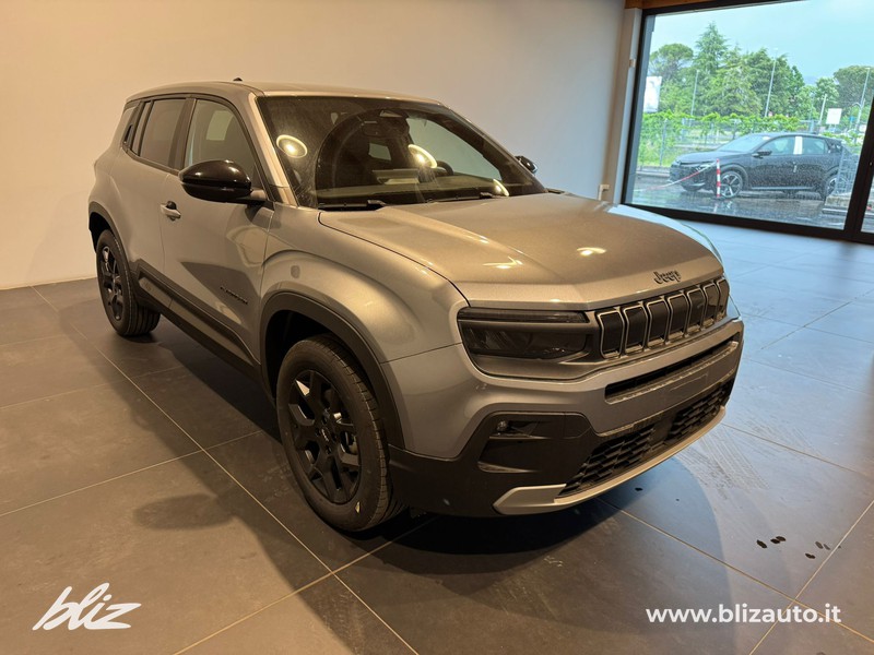 Jeep Avenger 1.2 turbo e-hybrid mhev black edition fwd 110cv edct6