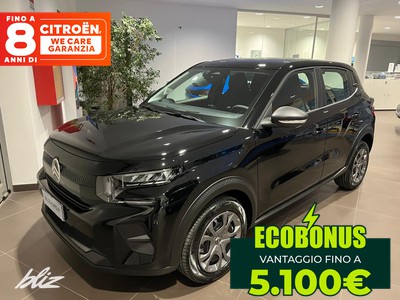 Citroen C3 elettrico you 113cv automatico