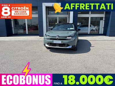 Citroen C4 elettrico extended range max 156cv automatico