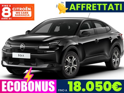 Citroen C4 X elettrico standard range you 136cv automatico