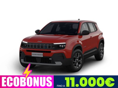 Jeep Avenger 100% elettrica