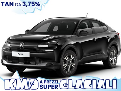 Citroen C4 X elettrico standard range you 136cv automatico